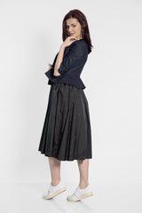 Elastic Waist Maxi Skirt - julietahillstore