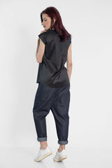 Elegant Woman Cotton Tank Top - julietahillstore