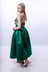 Green Skirt With Top - julietahillstore