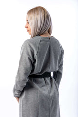 Grey long dress - julietahillstore