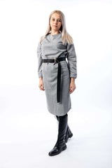 Grey long dress - julietahillstore