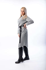 Grey long dress - julietahillstore