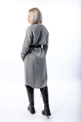 Grey long dress - julietahillstore