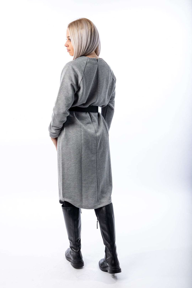 Grey long dress - julietahillstore