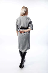 Grey long dress - julietahillstore