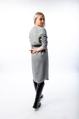 Grey long dress - julietahillstore
