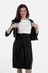 Leather-Effect Jacket - julietahillstore