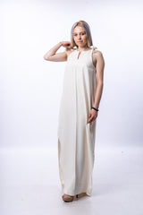 Long Light Bow Dress - julietahillstore