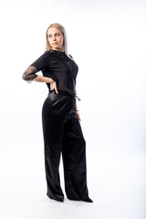 Long satin trousers - julietahillstore