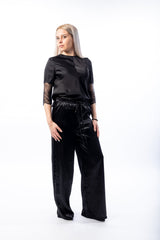 Long satin trousers - julietahillstore