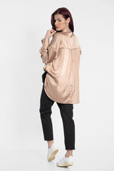 Oversized Satin Shirt - julietahillstore