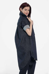Pocket Denim Overshirt - julietahillstore