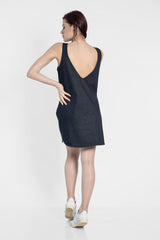 Short Denim Dress - julietahillstore