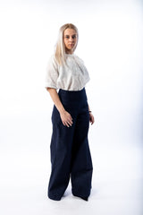 Woman blouse with medium sleeve - julietahillstore