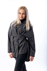 Woman Oversize Shirt With Belt - julietahillstore