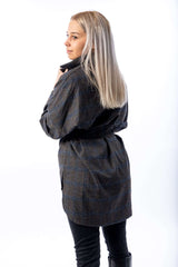 Woman Oversize Shirt With Belt - julietahillstore
