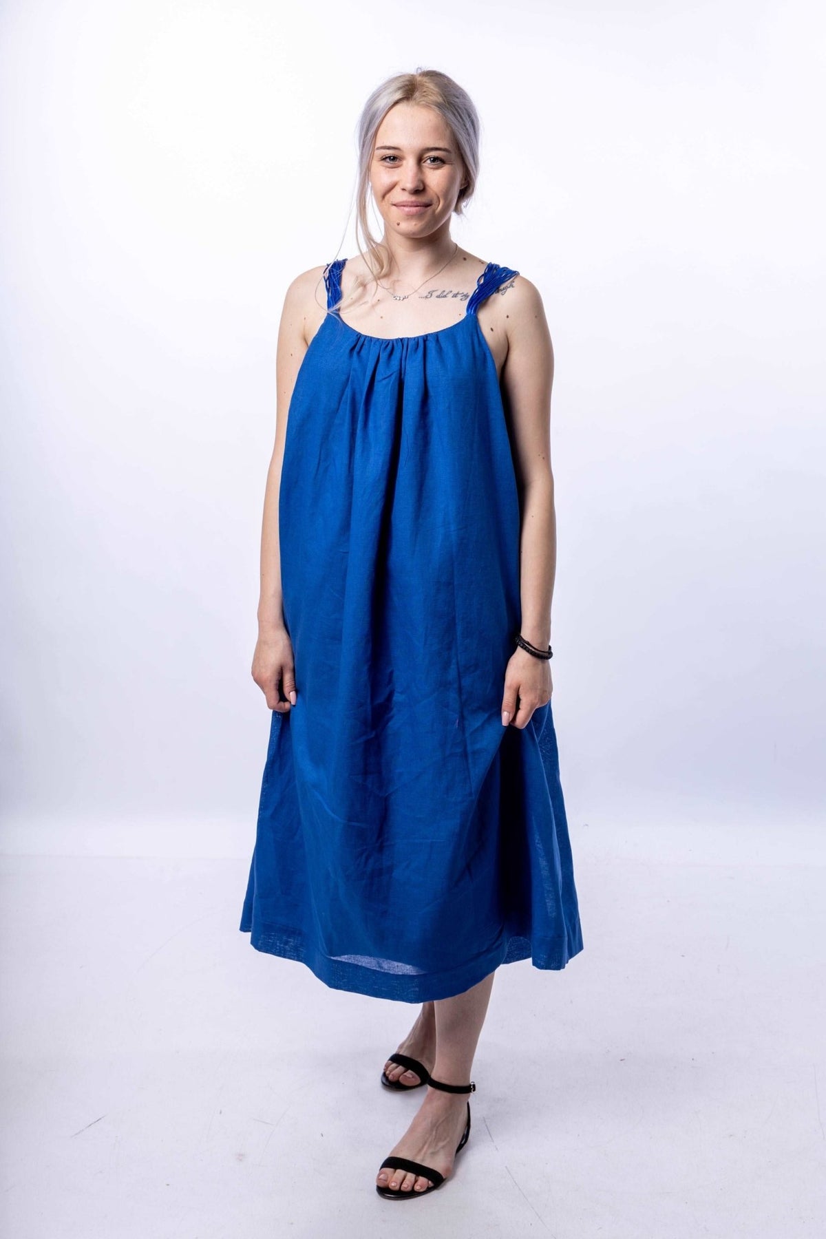 chinese dress ladies Corinne Linen Dress – Gorsuch