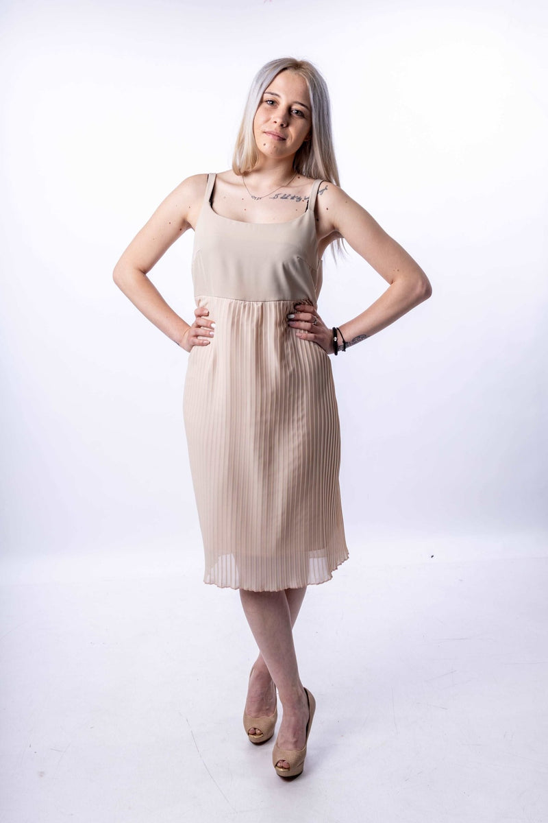Midi Plated Dress - julietahillstore