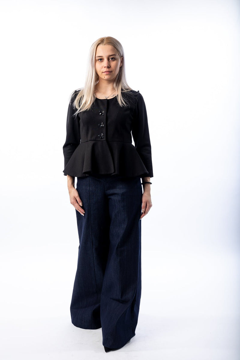 Stylish Jacket With Medium Sleeves - julietahillstore