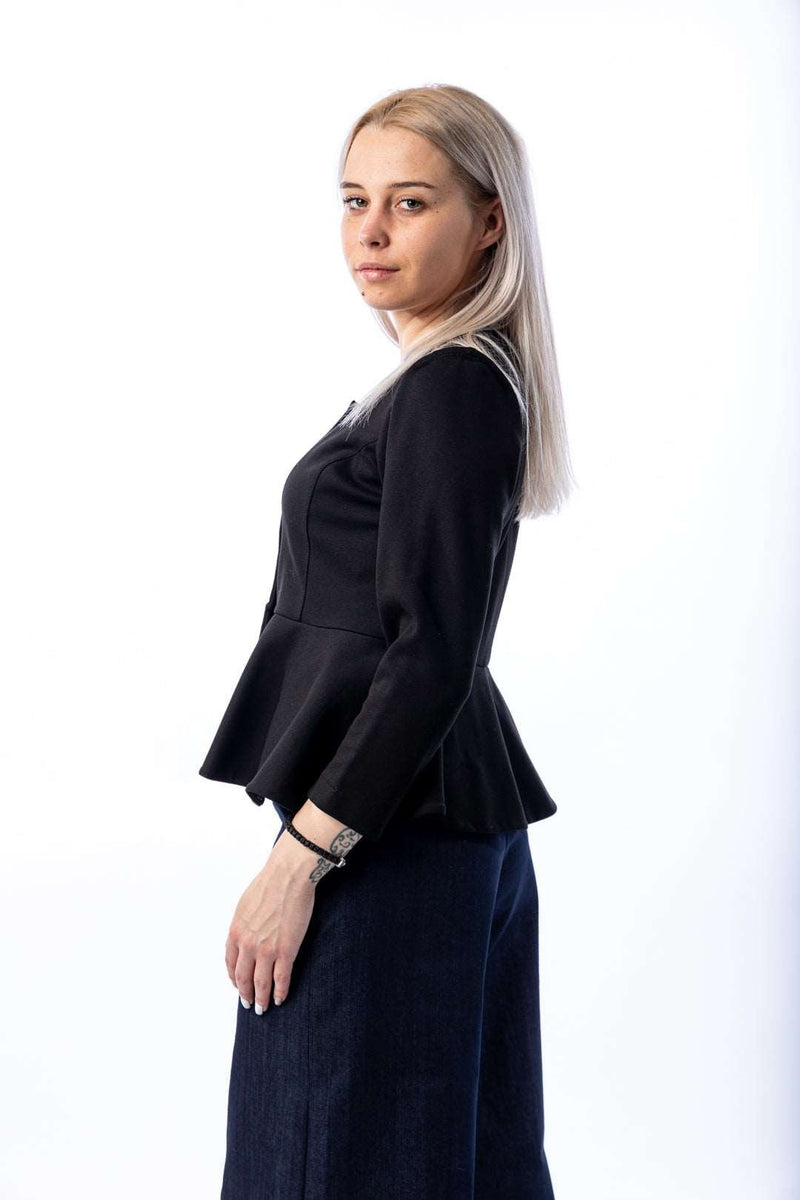 Stylish Jacket With Medium Sleeves - julietahillstore